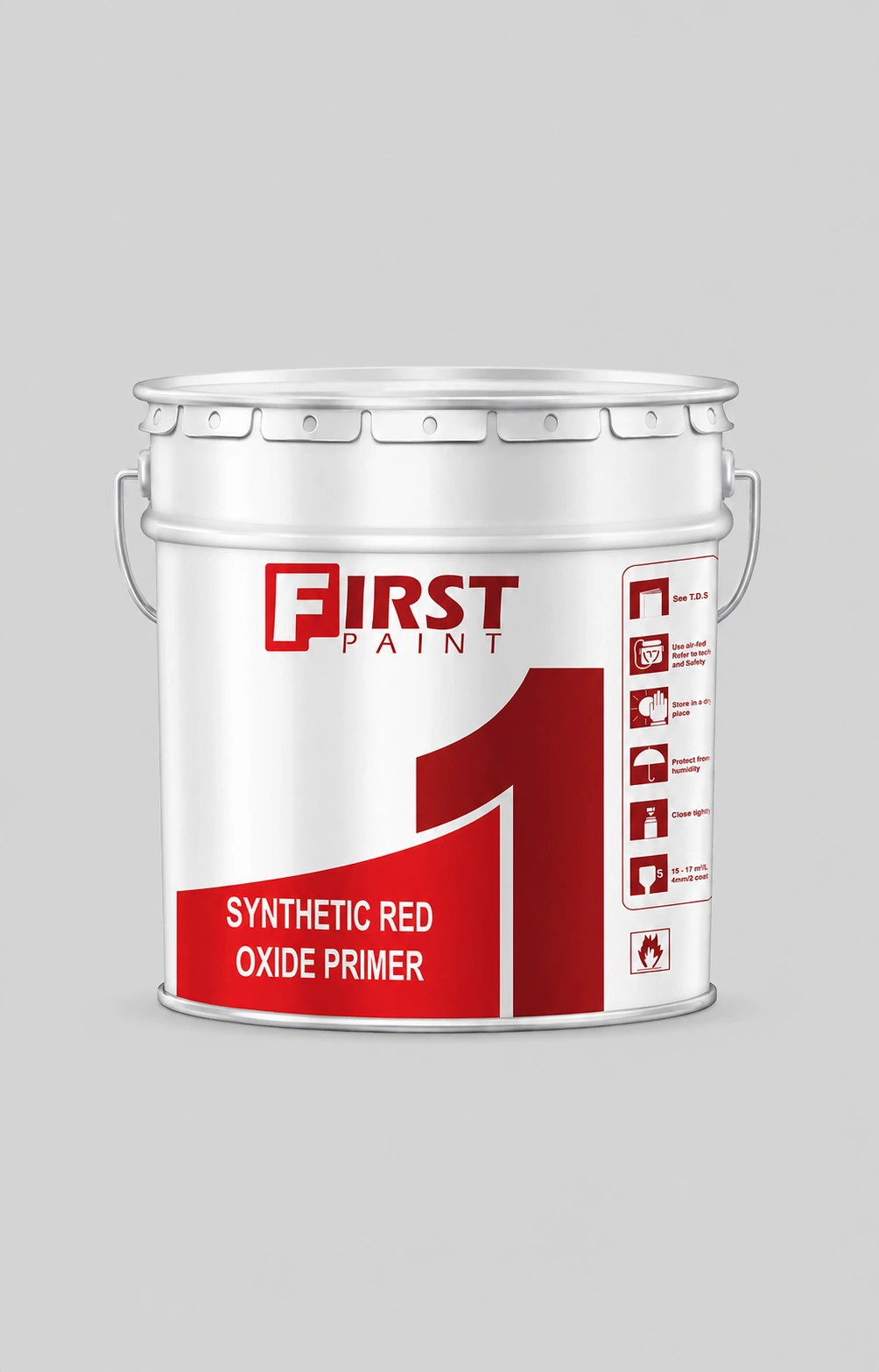 Synthetic Red Oxide Primer by First Paint